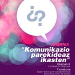 Komunikazio parekideaz ikasten